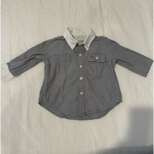 Boys Burberry button down